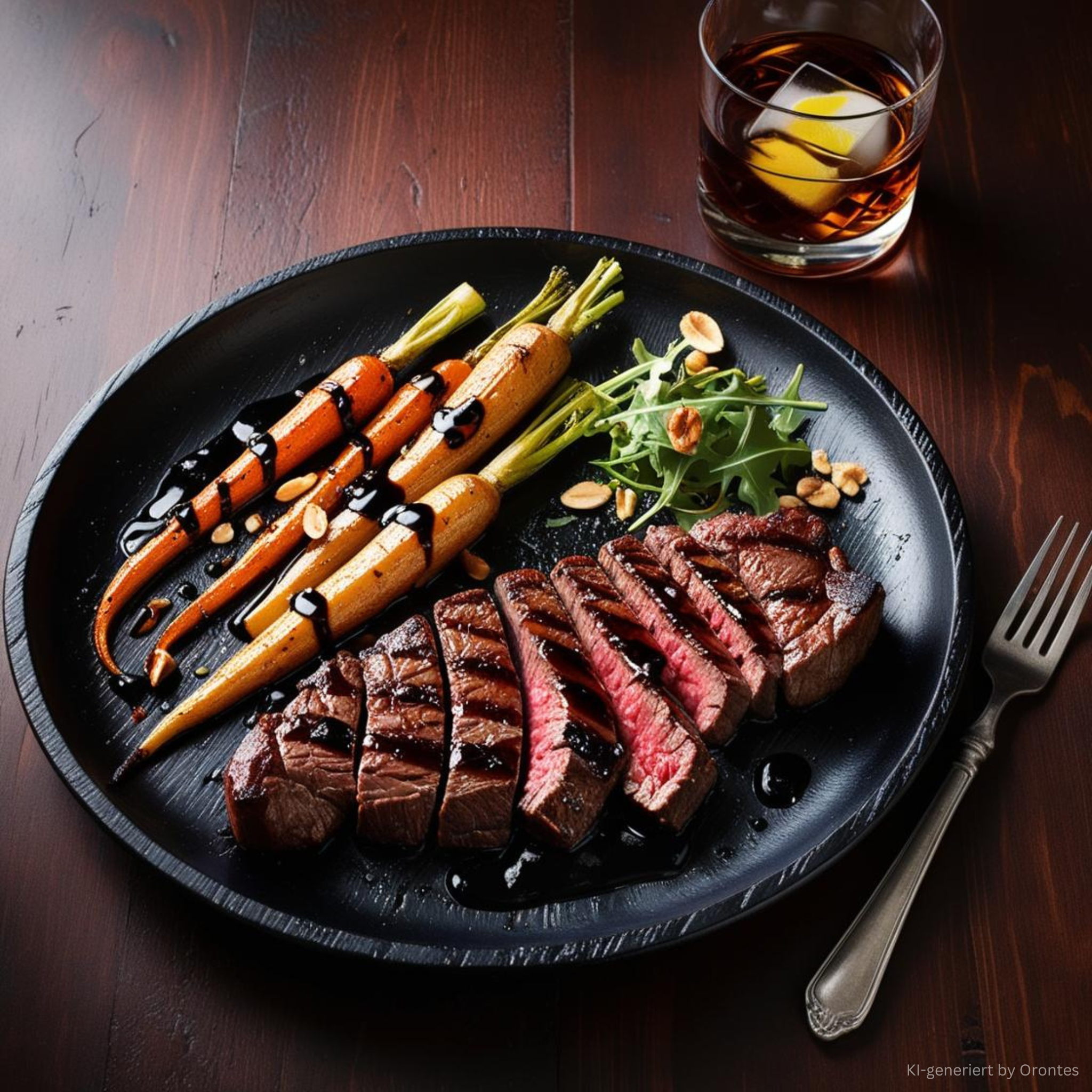 Heller Balsamico schwarzer Knoblauch, 250ml