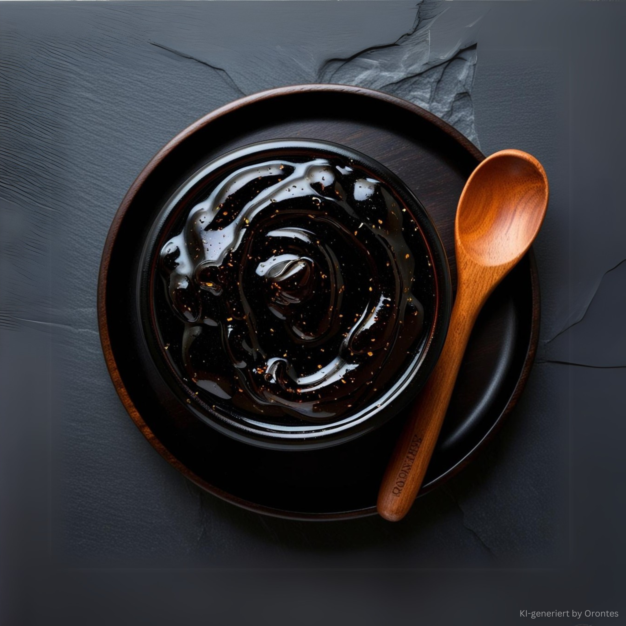 Honig mit schwarzem Knoblauch