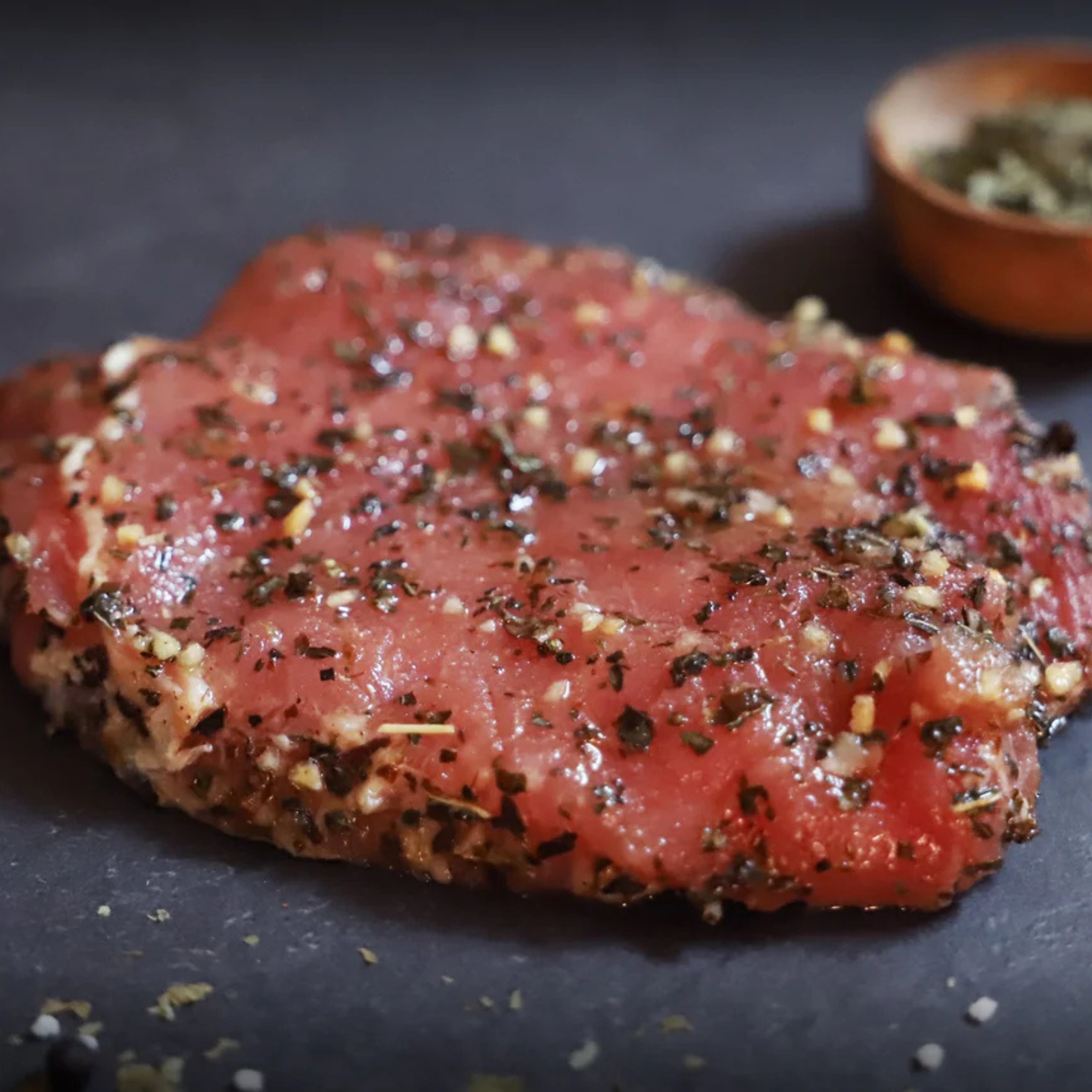 Rückensteak - Basilikum Bio