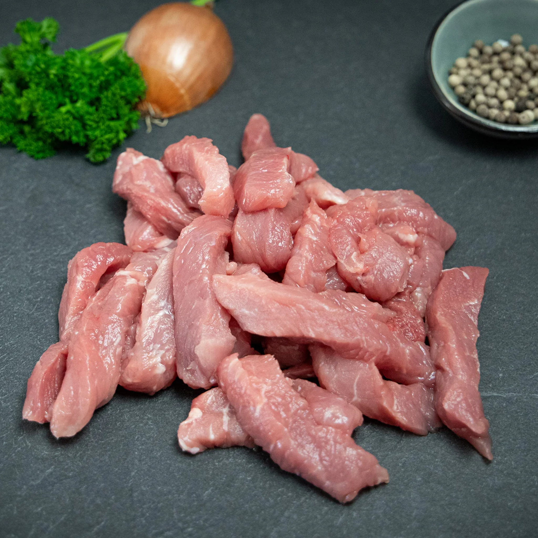 Schweinegeschnetzeltes Bio