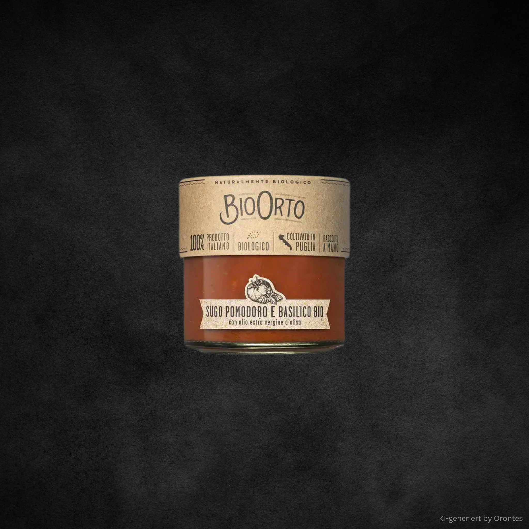 Bio-Tomaten-Basilikum-Sauce - 185gr