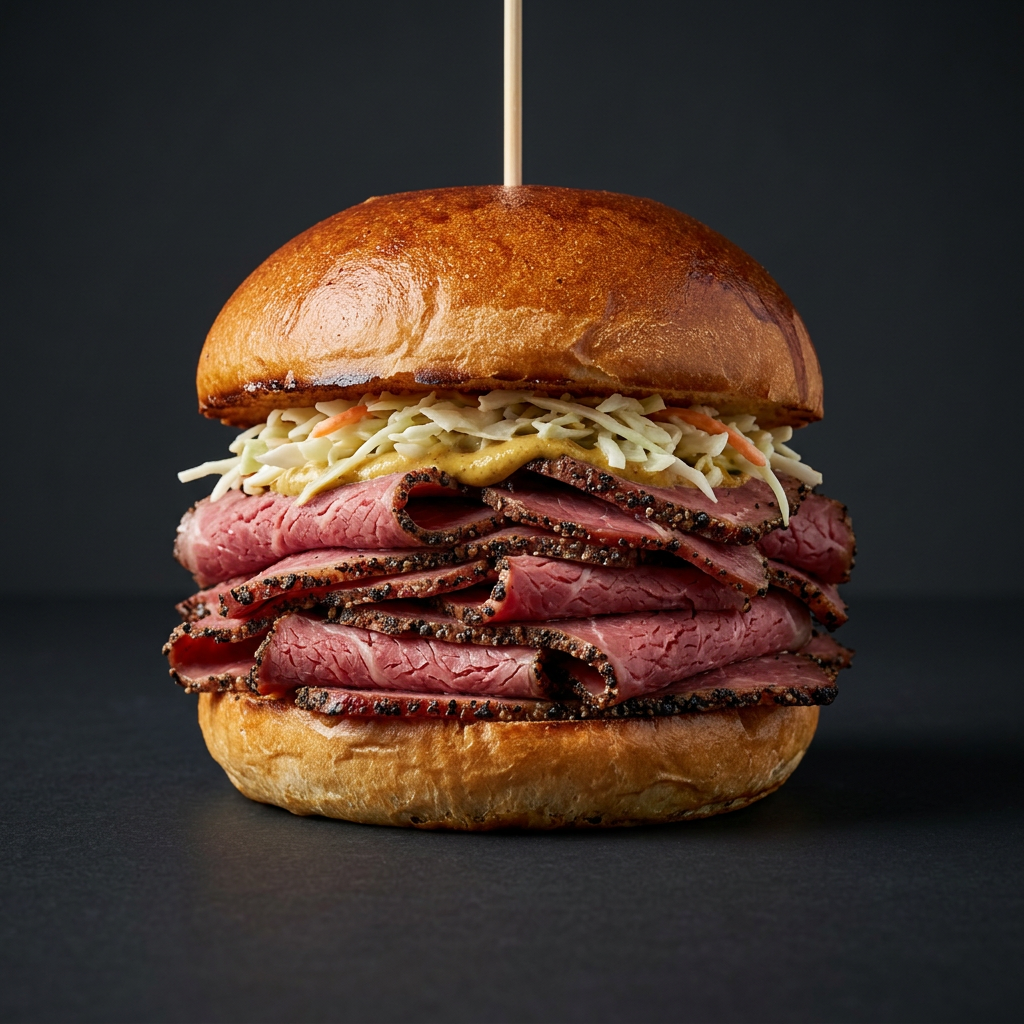 THE CLASSIC – Pastrami Burger