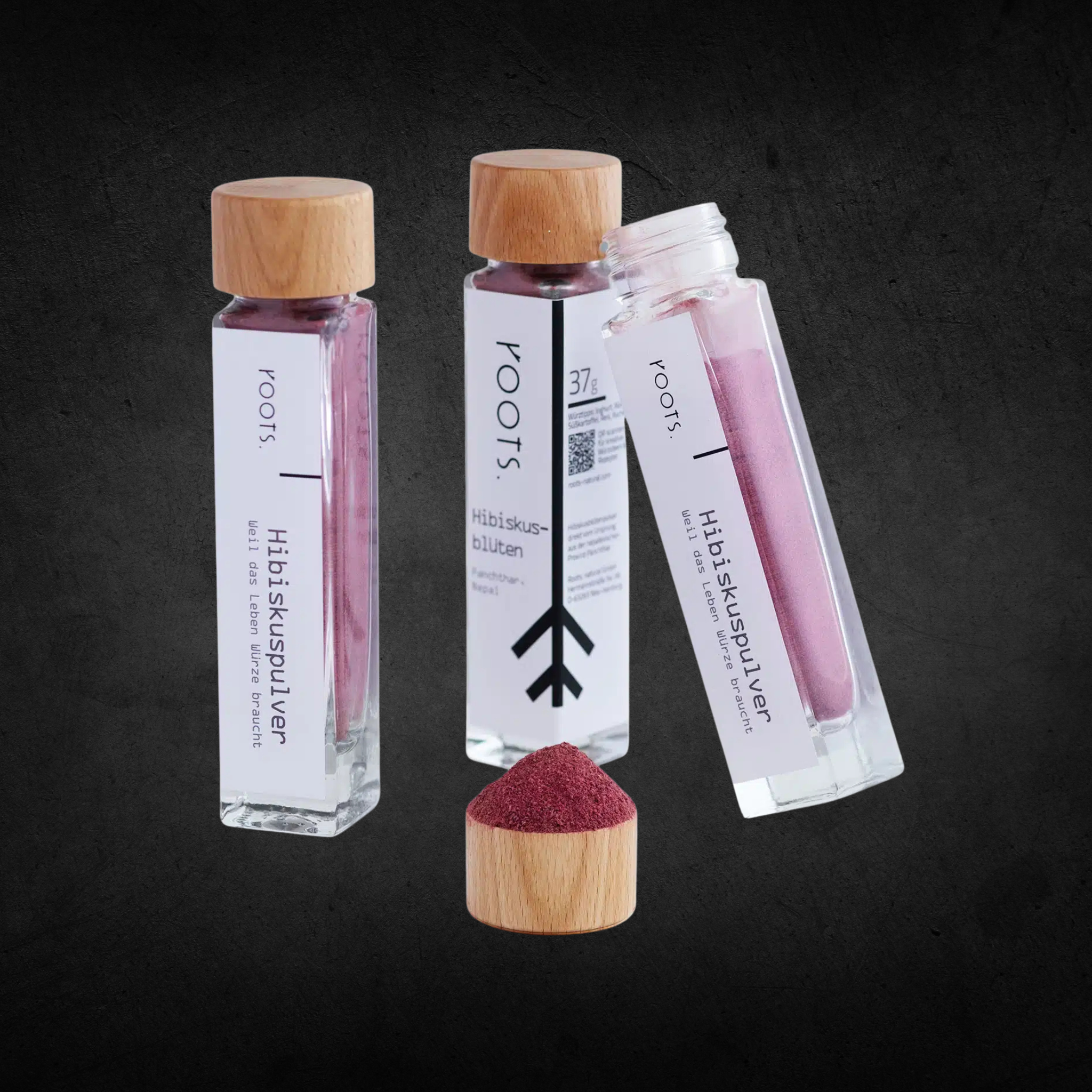 Hibiskusblütenpulver