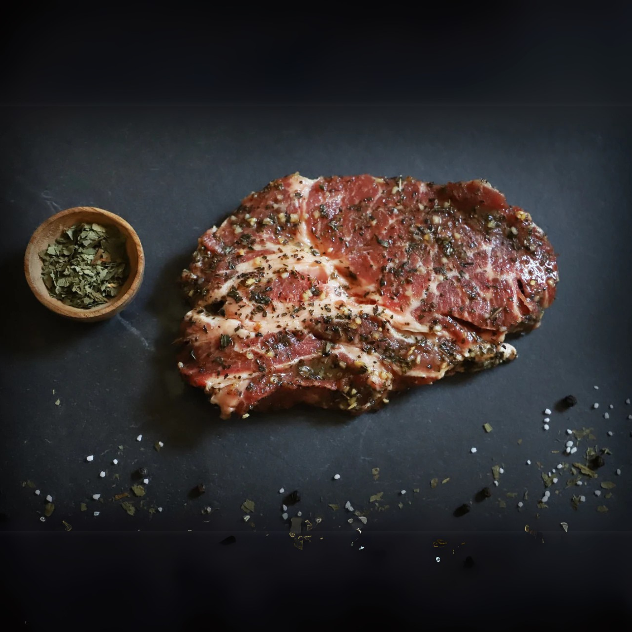 Nackensteak - Basilikum Bio