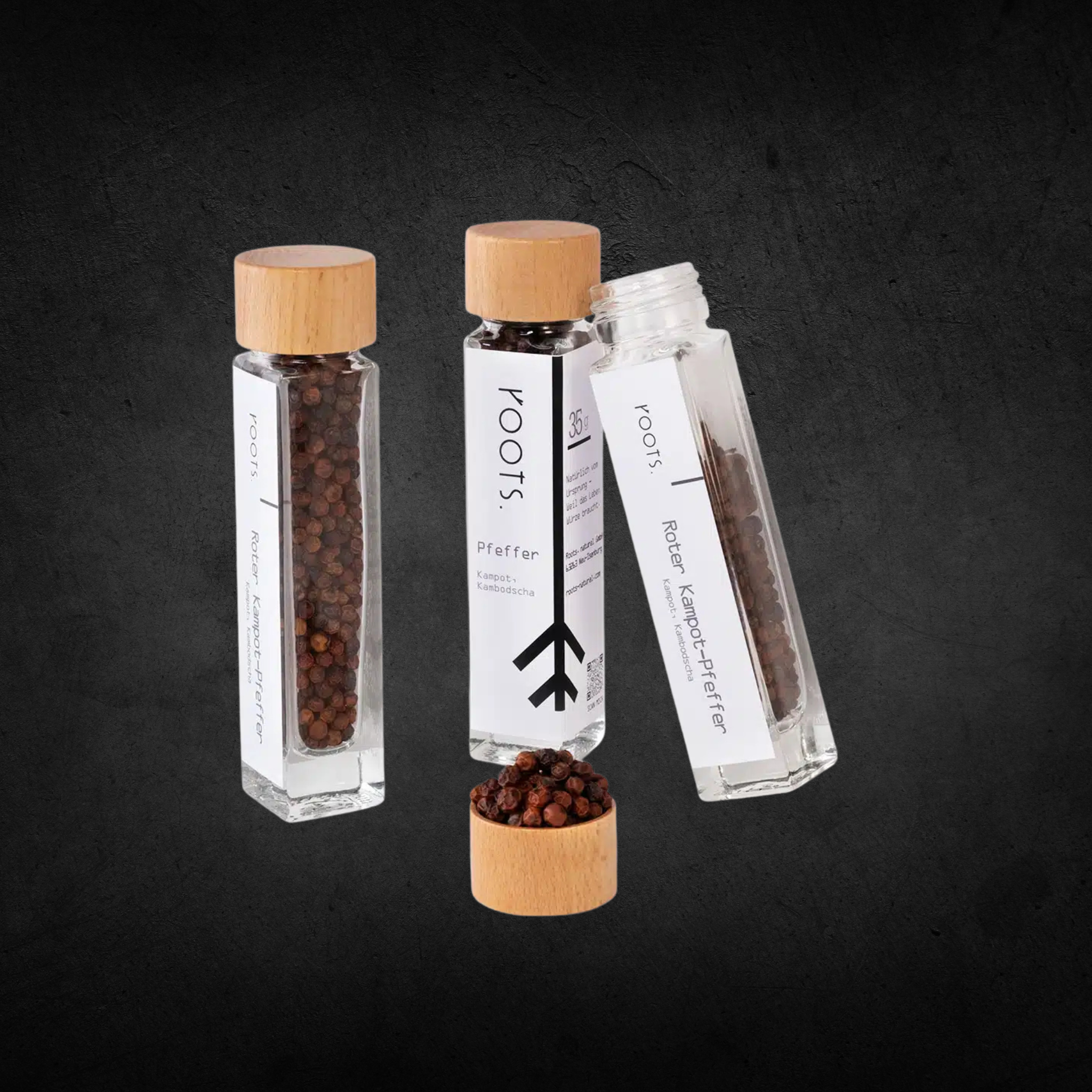 Pfeffer rot Kampot