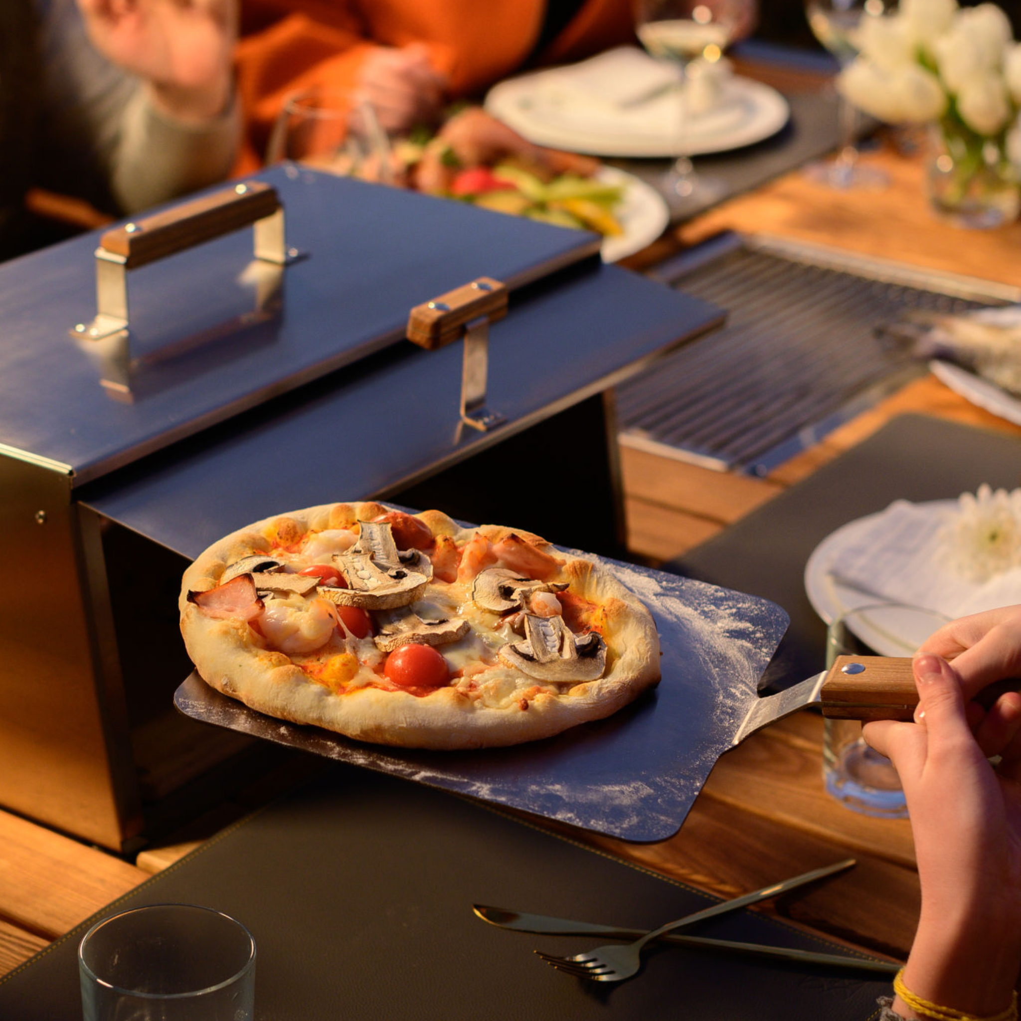 Pizza-Heber
